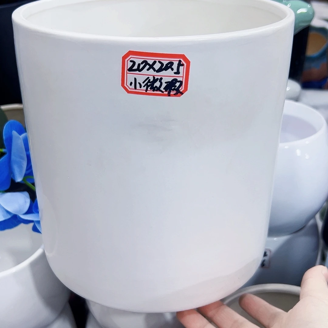 外贸尾单陶瓷花盆凑单10米包邮