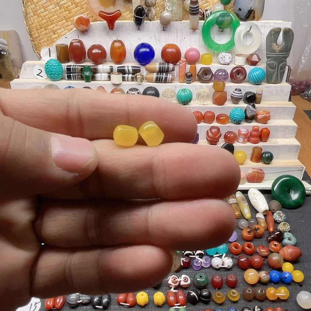 玛瑙/玉髓珠子未镶嵌天****星
