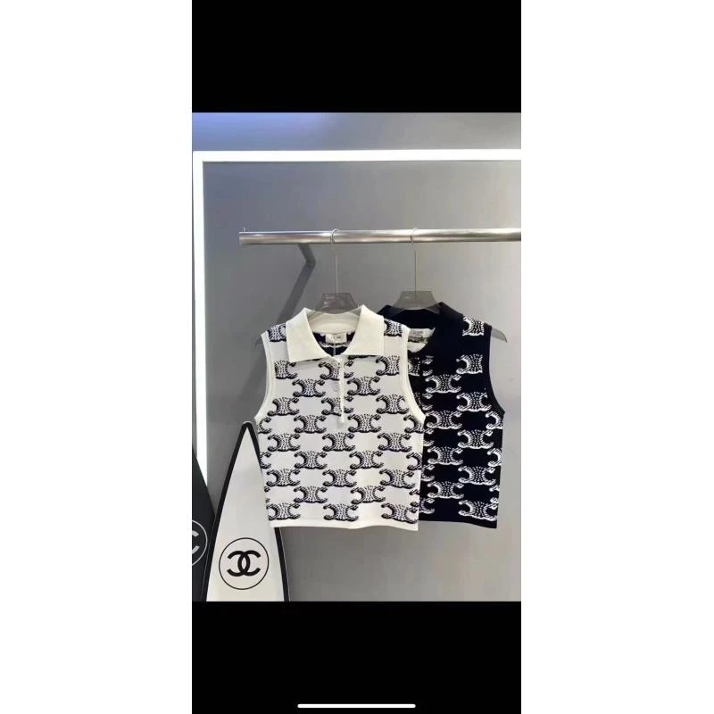 【2号】51-120高定轻奢女夏季针织衫上衣休闲韩版极简风