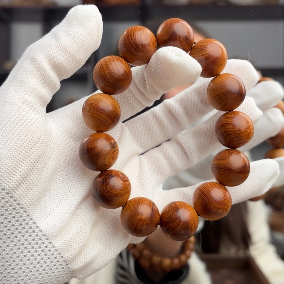 柏木（崖柏）手串/手链 独眼龙1.8板根骨料药香39.3