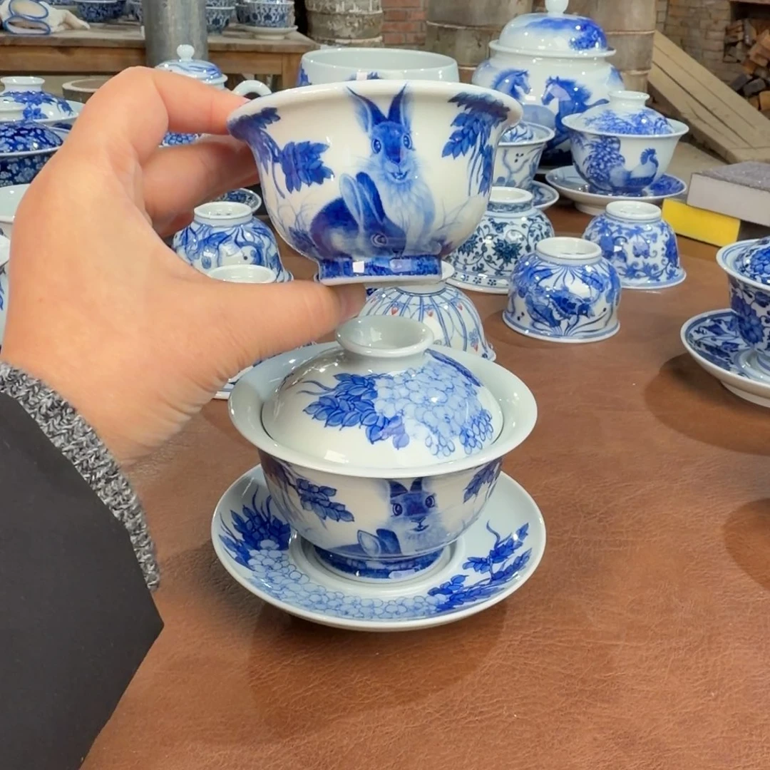 景德镇陶瓷手工手绘