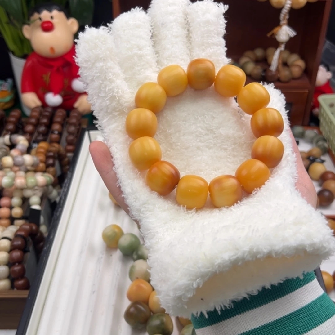 菩提根/象牙果手串懒*卡20干磨小懒默认微瑕