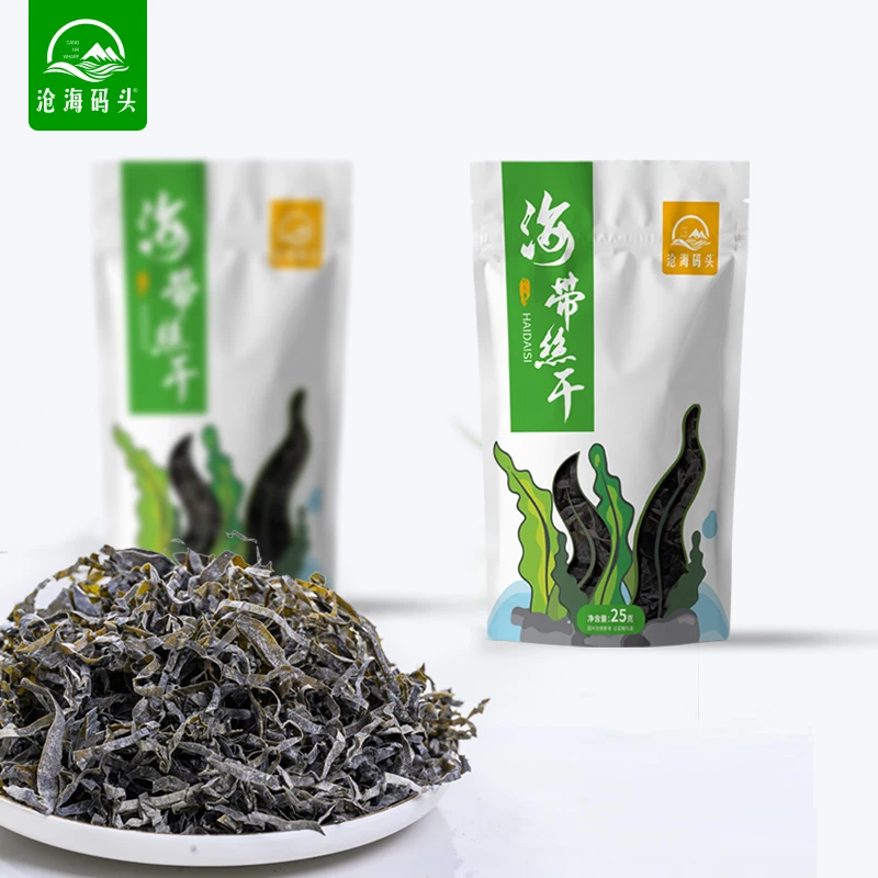 【10包】沧海码头天然日晒海带丝高倍泡发凉拌清炒细丝