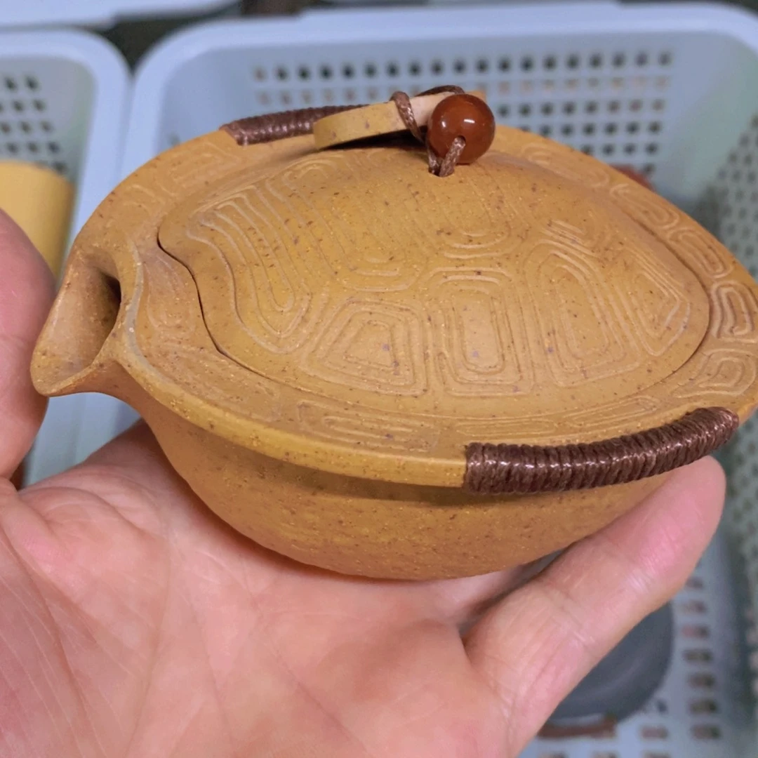 茶杯绿泥紫砂紫砂