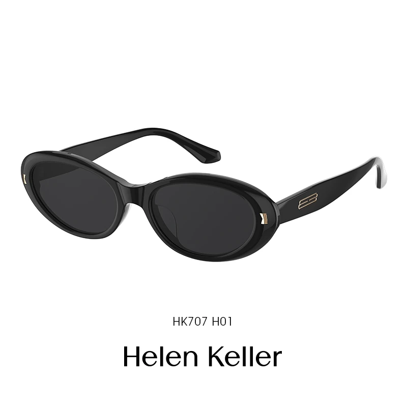 复古猫眼防紫外线小椭圆潮流太阳镜女款男士墨镜