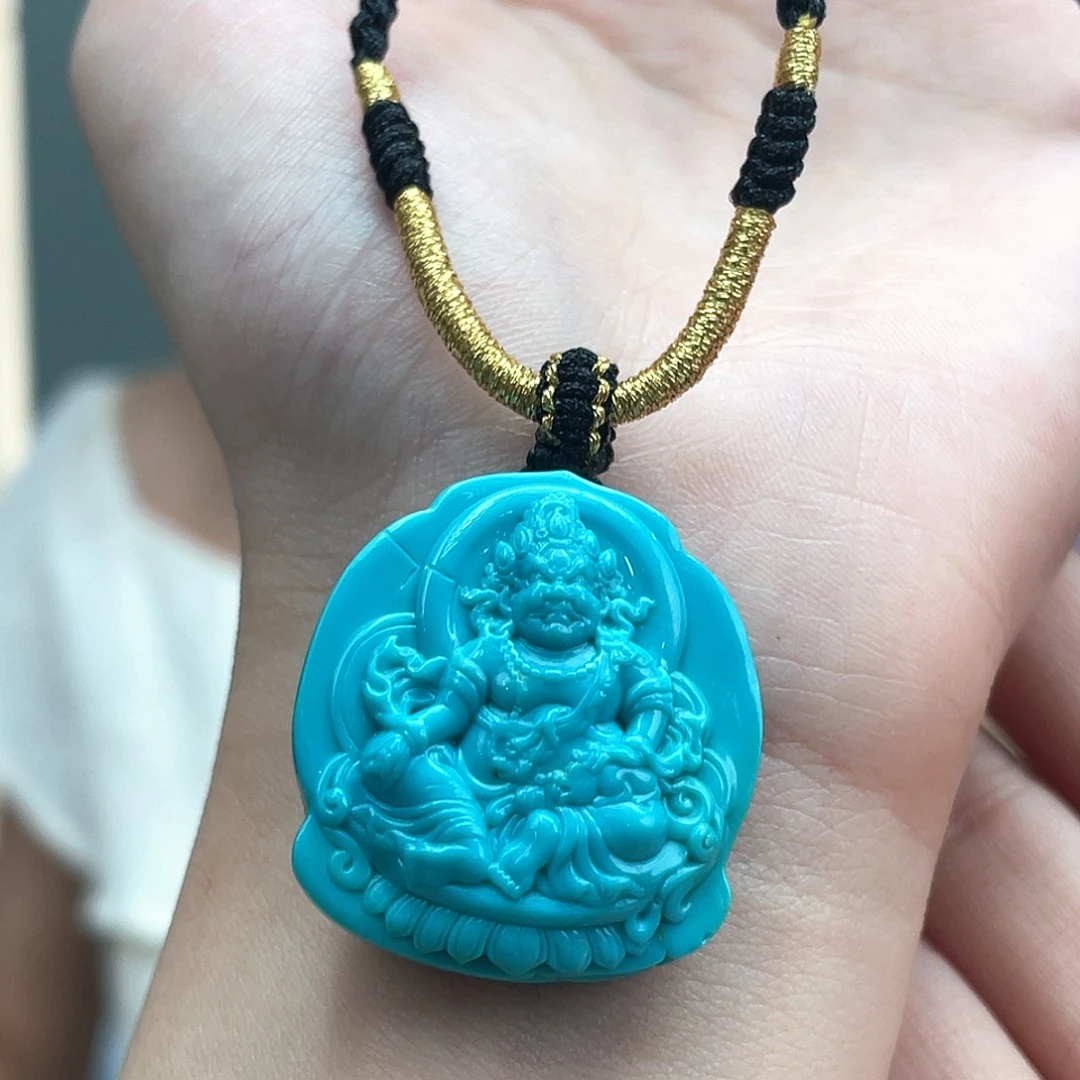 绿松石未镶嵌颈饰