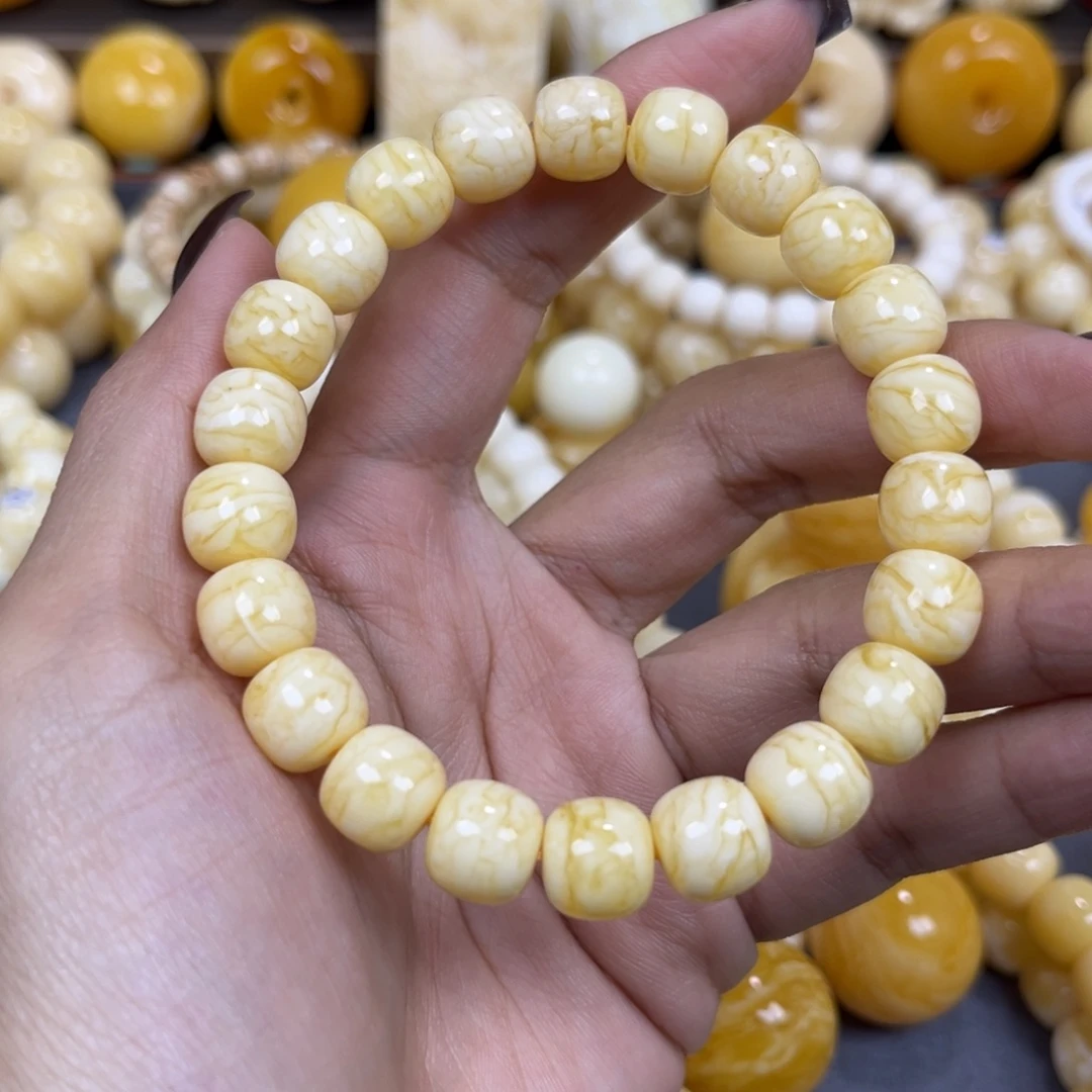 琥珀未镶嵌手串10mm