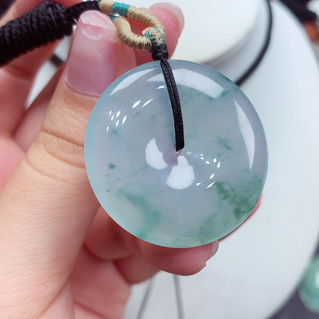 颈饰未镶嵌翡翠翡翠66，32.5/5.7