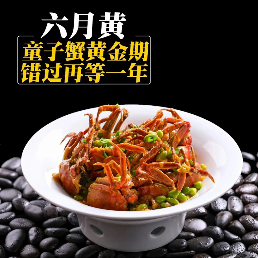 江苏鲜活河蟹公蟹1.2-1.5两净重买10只送5只到手15只顺丰包邮