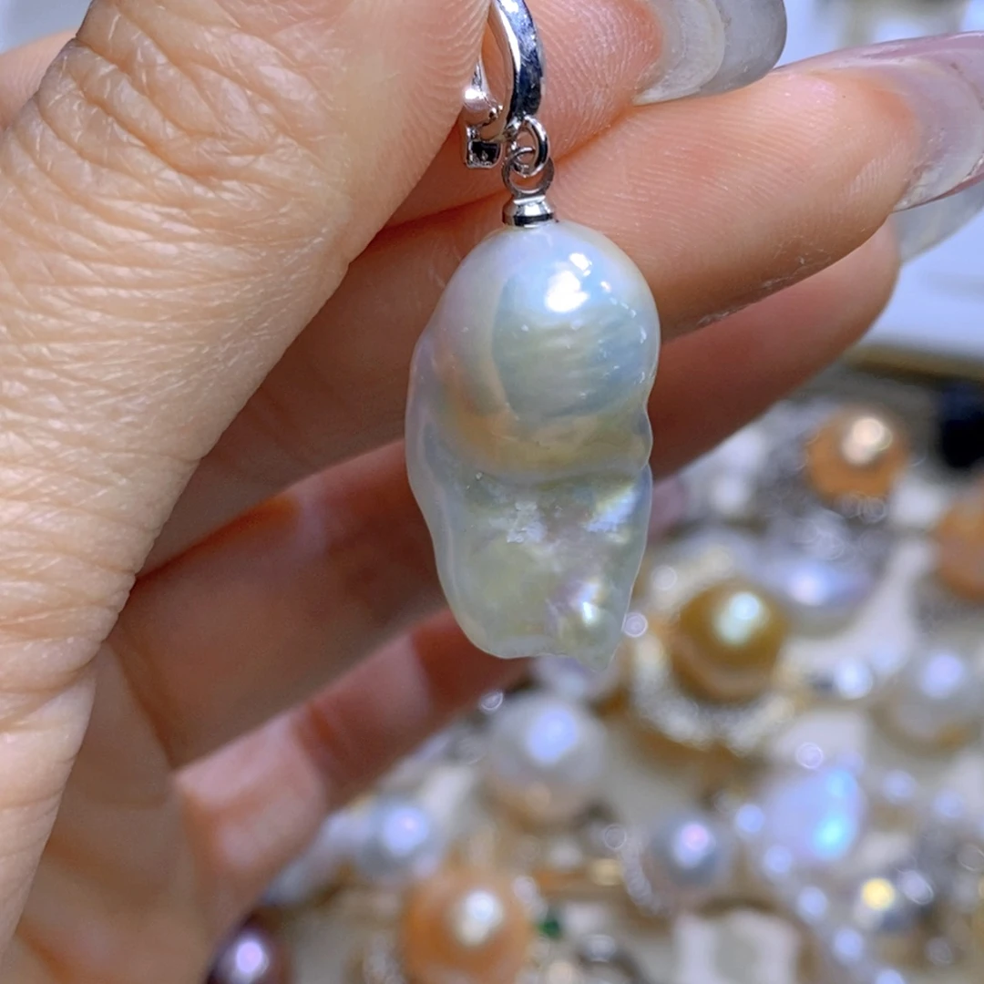 未镶嵌淡水珍珠吊坠