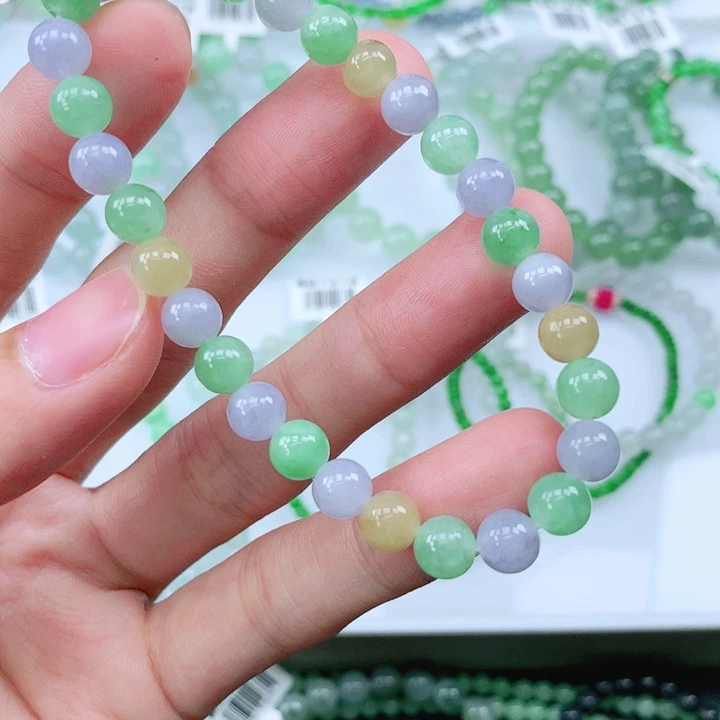 未镶嵌手链翡翠翡翠