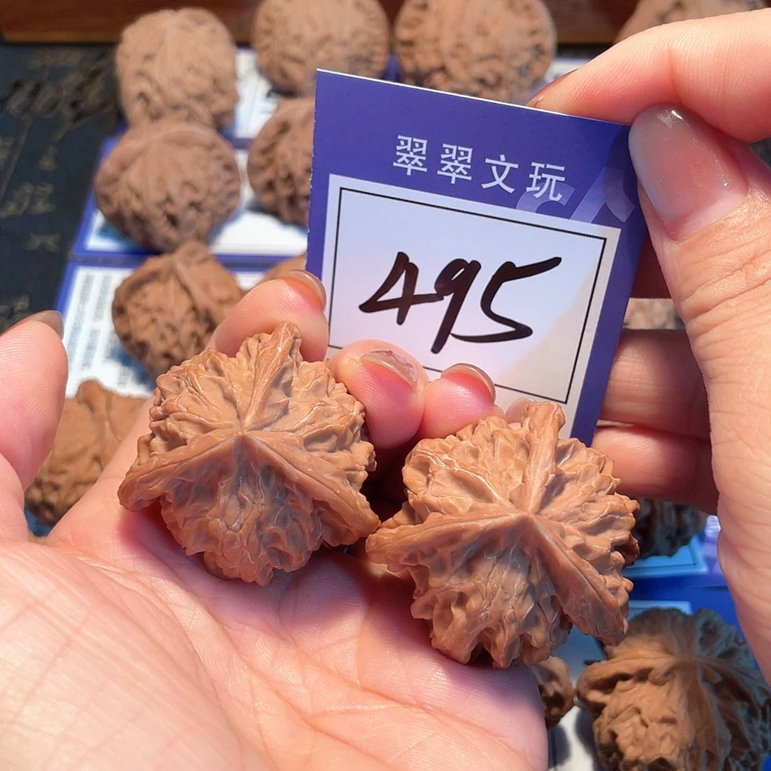 把件桃核495号全品三棱4.0