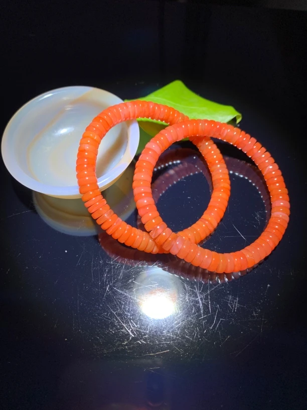 瓦西 冰飘隔片单圈【直径7-8】多样性发一佩戴保养天然满肉红润饱满