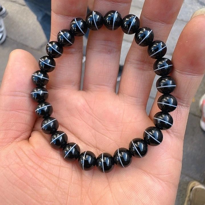 无非金属一线药师珠手串