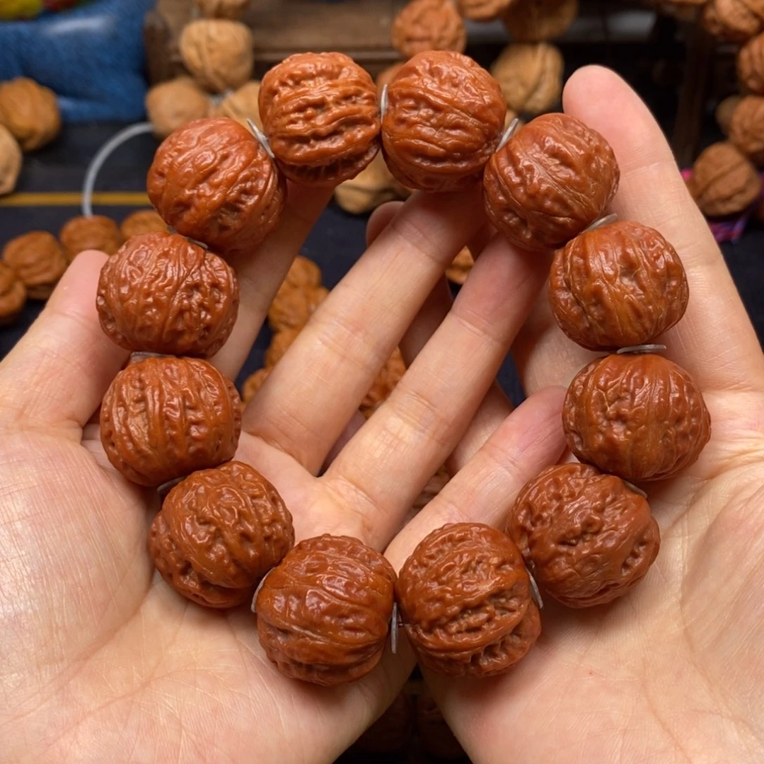 桃核手串用****4帝王方天印手串