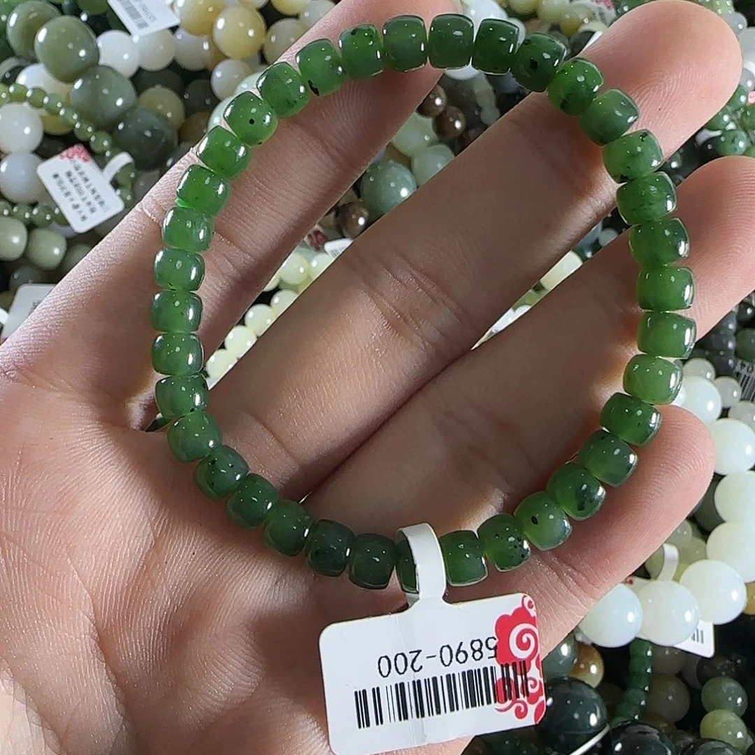 和田玉手链未镶嵌54