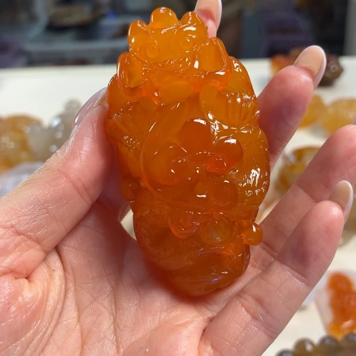 玛瑙/玉髓未镶嵌吊坠(不含链)