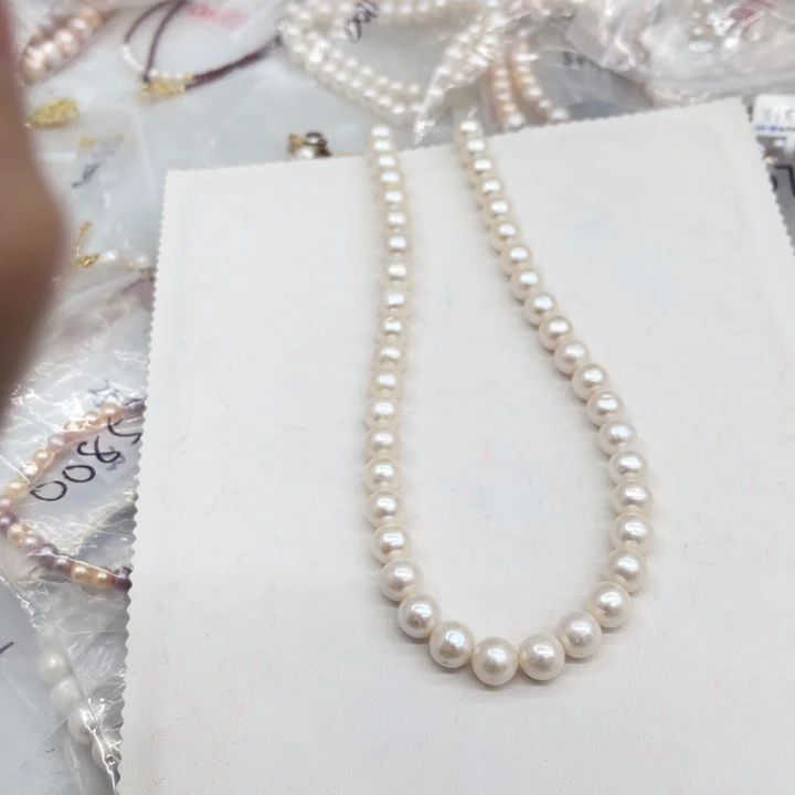 淡水珍珠未镶嵌颈饰00635