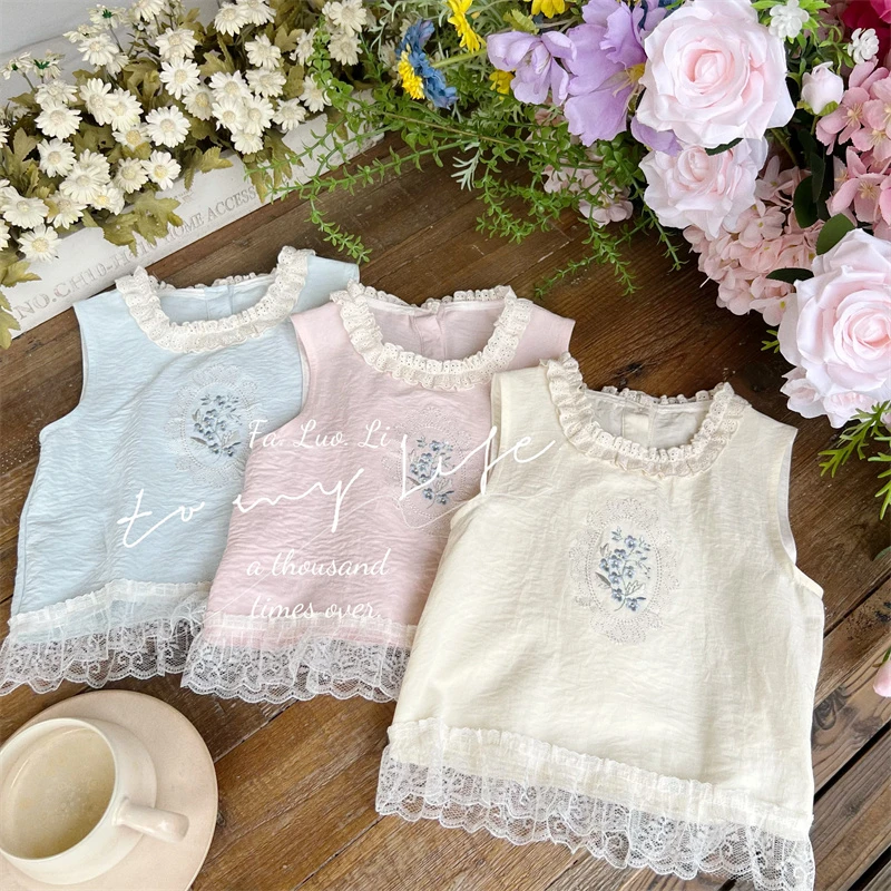 FLL·25夏~花边娃娃衫53285