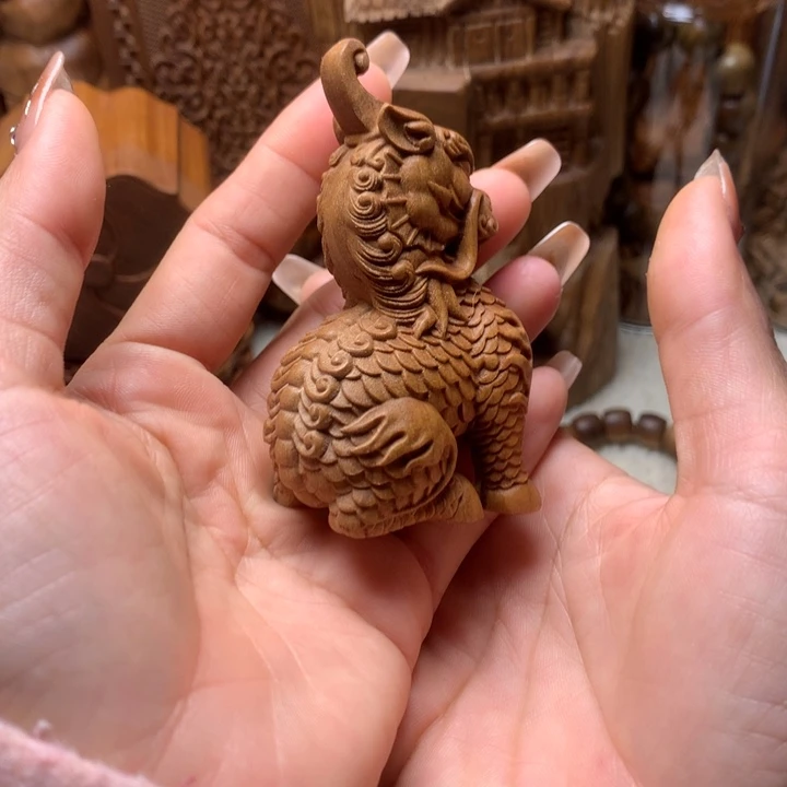 檀香木其他老山檀香手把件
