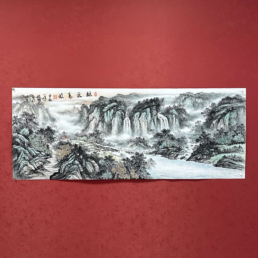 林泉高致-王新峰 -小六尺-国画