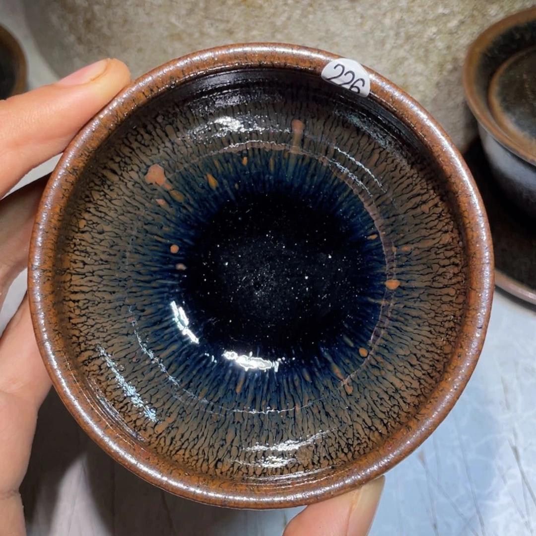 茶盏龙窑柴烧建盏226