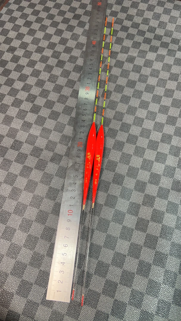 千波大棚鲤鱼私人订制鲤鱼浮漂梭子漂46厘米长