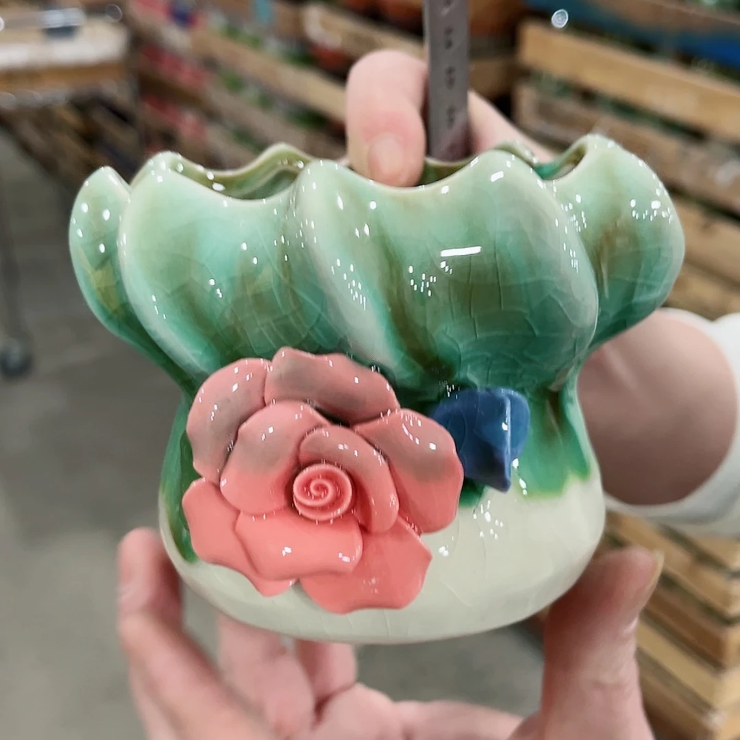 【闪购商品】陶瓷陶瓷多肉植物花盆