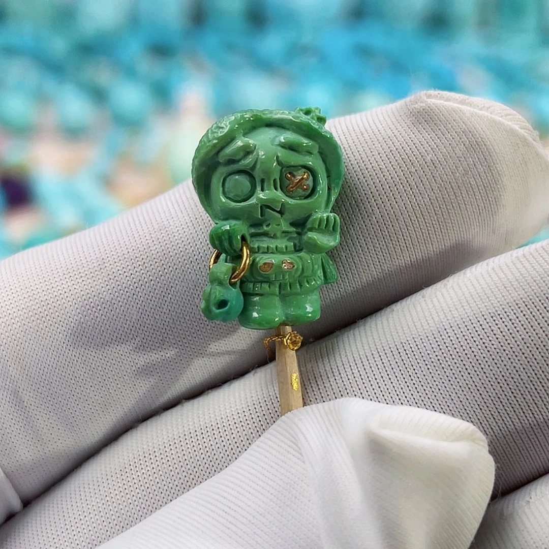 绿松石珠宝奇石未镶嵌