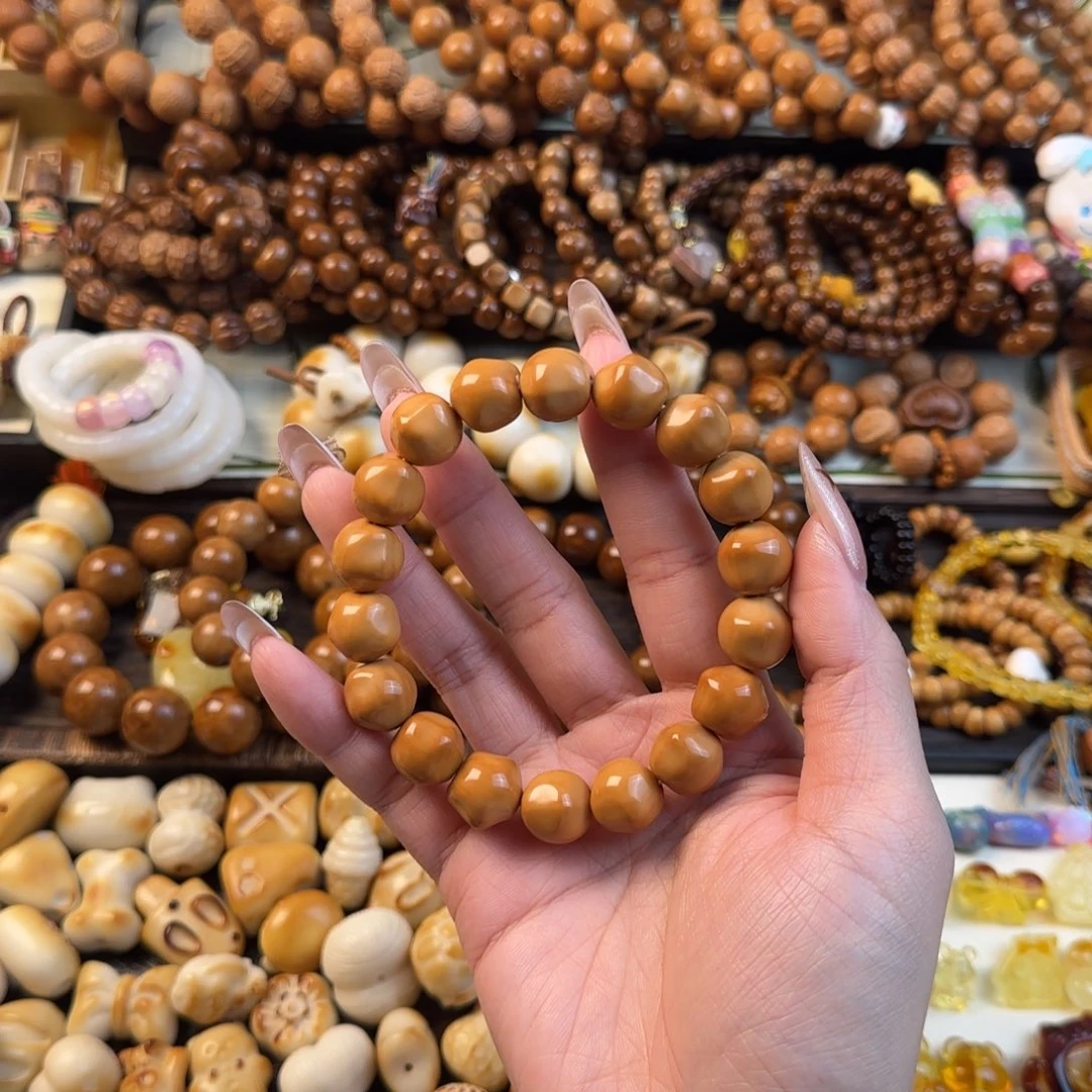 吊坠猴头核桃猴头星星手串