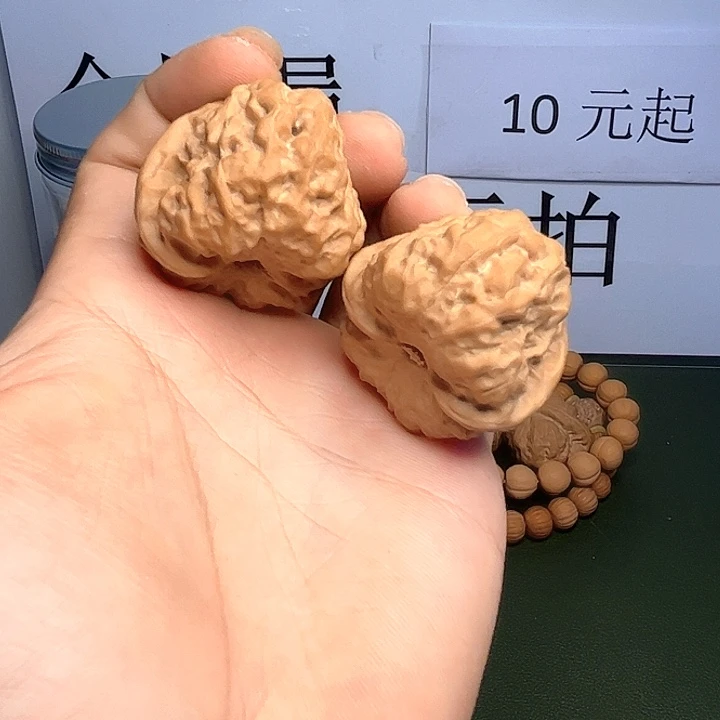 吊坠文玩核桃7号，35尺全品蛤蟆