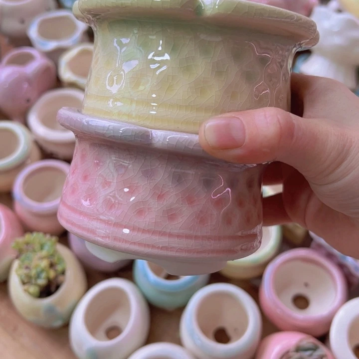 陶瓷花盆当场凑满12包邮