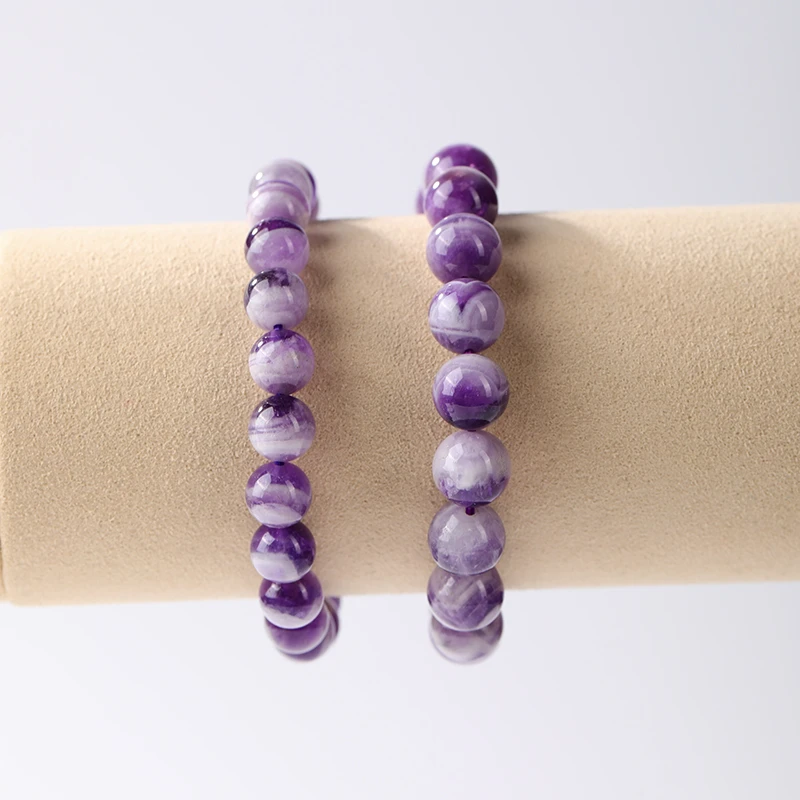 【超哥专属】梦幻紫水晶紫晶单圈手链-尺寸可选-（多样性发一）