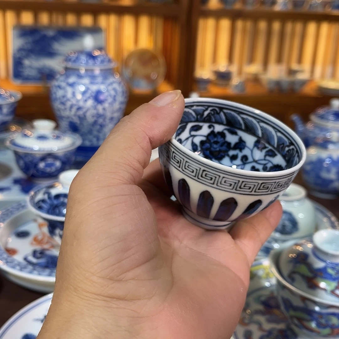 錡镇堂手工手绘杯