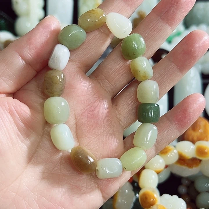 和田玉（糖玉）手链未镶嵌