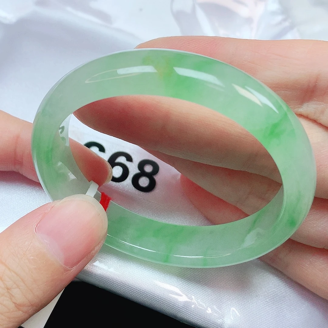 未镶嵌手镯翡翠抖音668，贵妃51.3