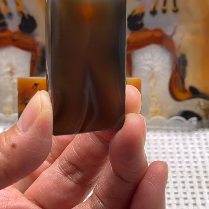 玛瑙/玉髓未镶嵌吊坠(不含链)