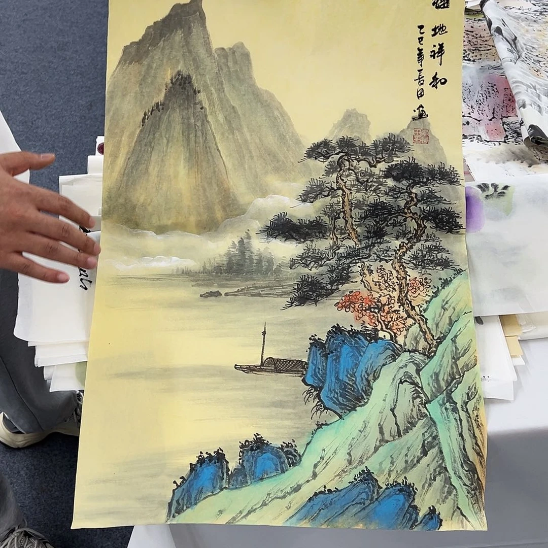 国画纯手绘作品欣赏