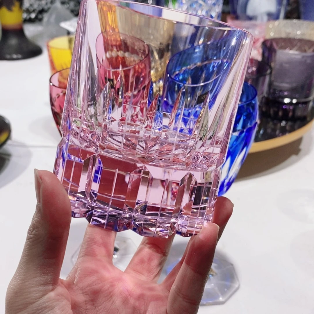 水晶玻璃无手柄款k9锋芒水晶杯