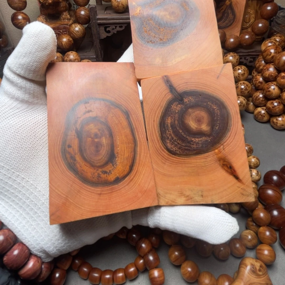 柏木（崖柏）心***阳太行崖柏陈化黑油特色天眼