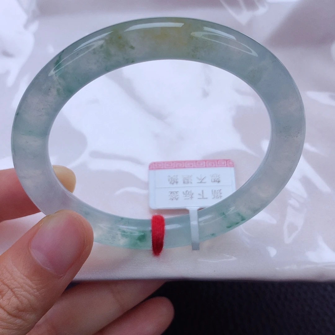 未镶嵌手镯翡翠50.8 金光闪闪