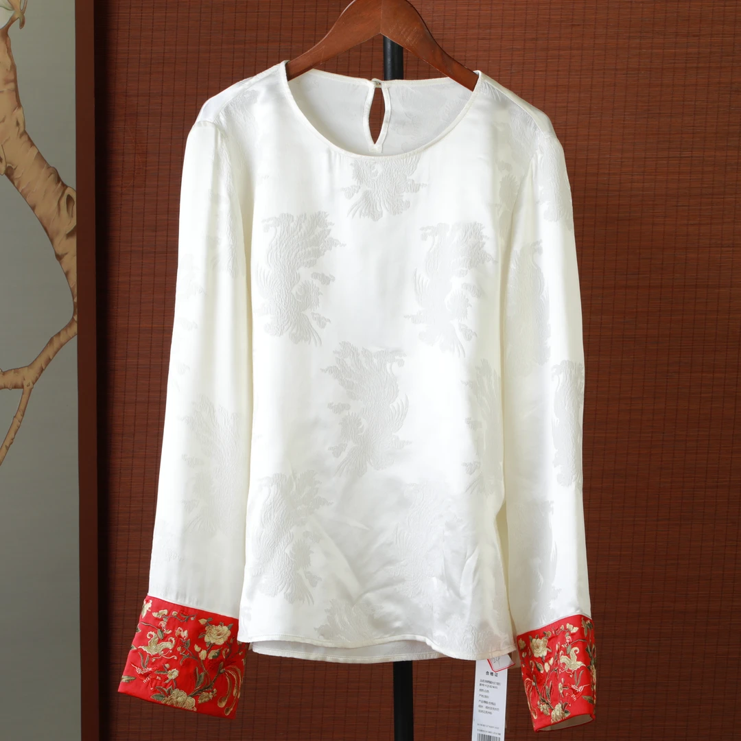 洋 新中式风锦绣韶光上衣  824691