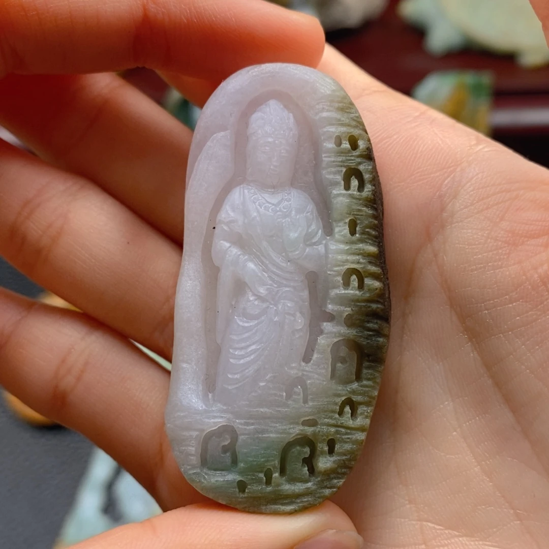 定制翡翠未镶嵌天然缅料a货翡翠