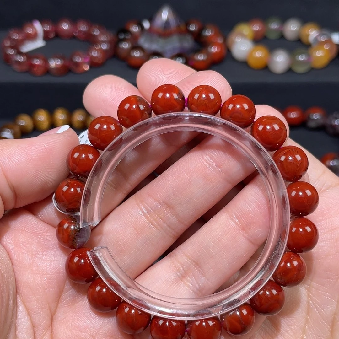 水晶极光手链A9.5未镶嵌顺***?