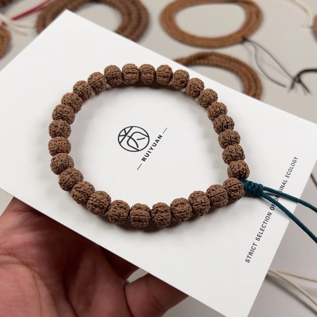 金刚菩提手串狂野老树梅花单圈尺寸10+