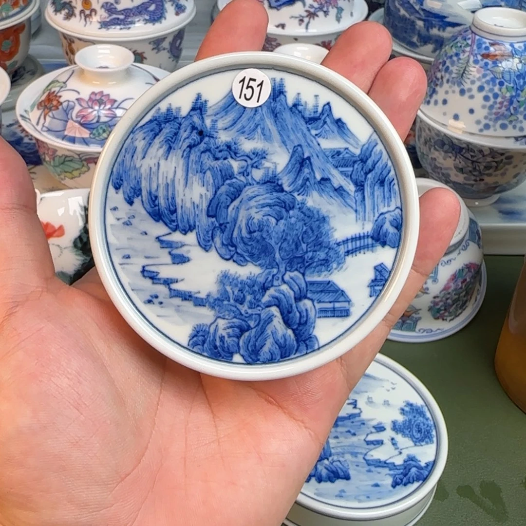 彦祖纯手工手绘茶具151