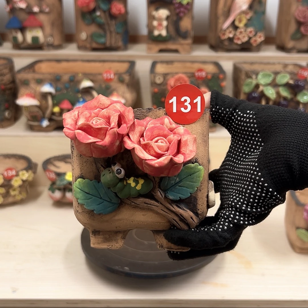 花盆紫砂131号内口9外高11