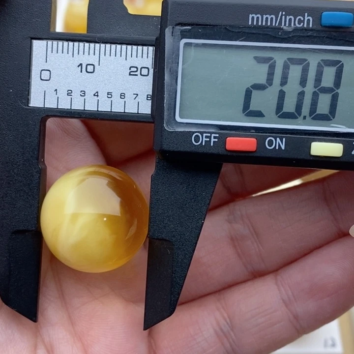 未镶嵌蜜蜡裸石蜜蜡圆珠