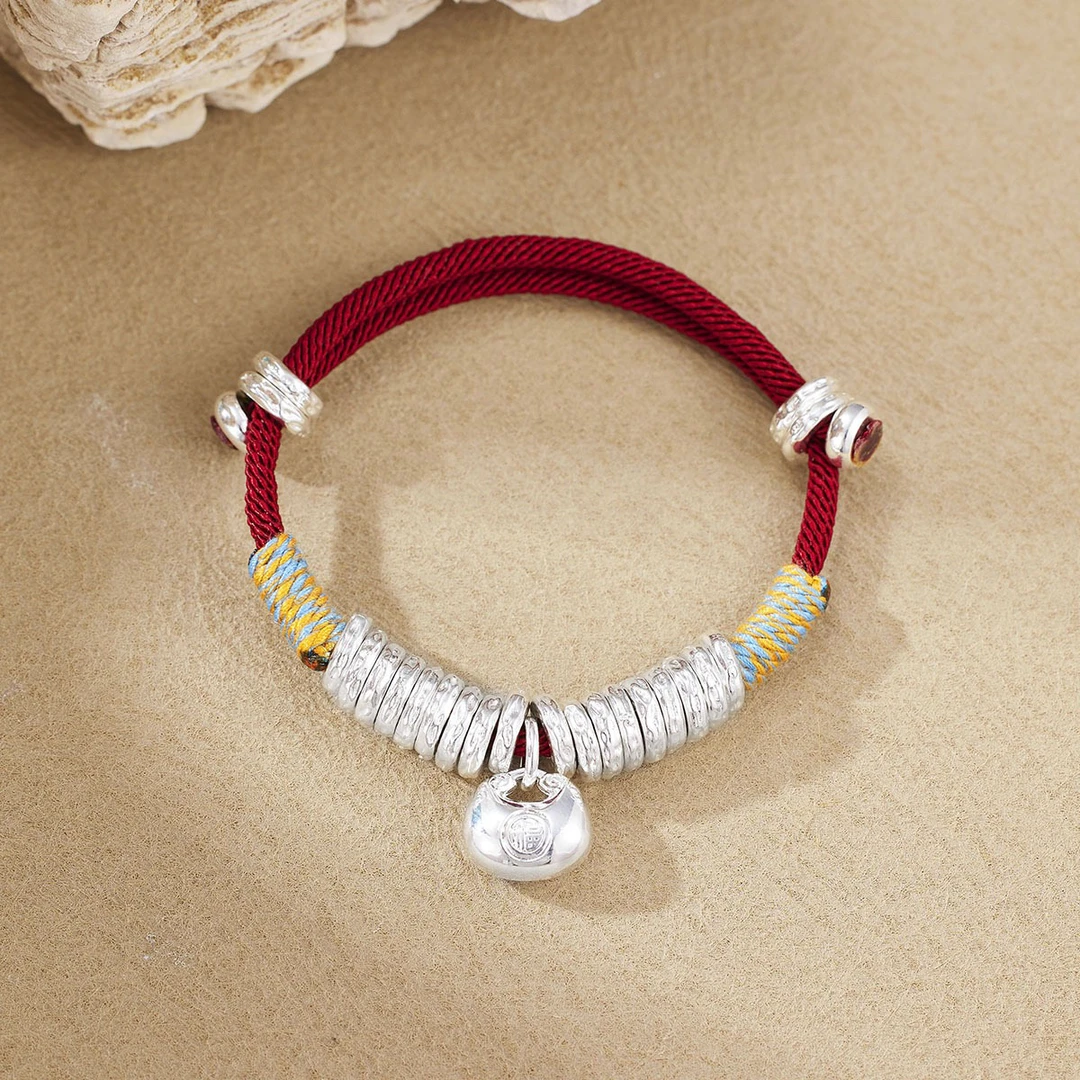 小胖福手链 银色饰品 330