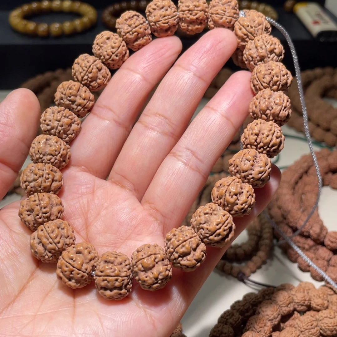 金刚菩提吊坠帝王花手串14.6